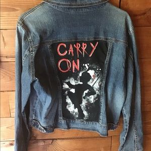 Hand Painted Black Parade MCR Jacket